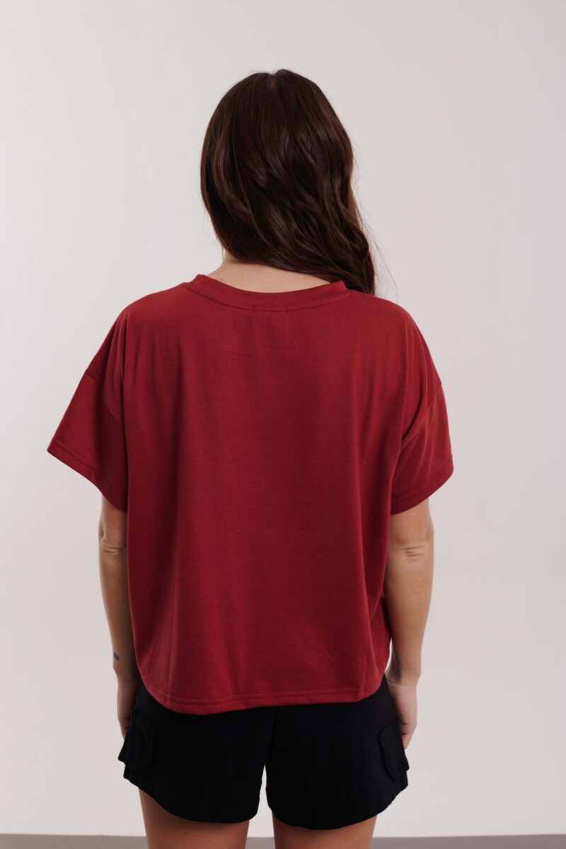 REMERA GRACE ROJO