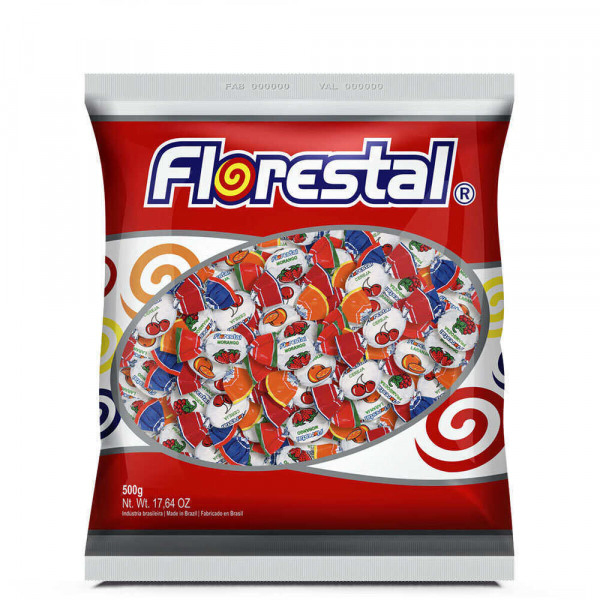 Caramelo Relleno Florestal x 120 - Frutal 