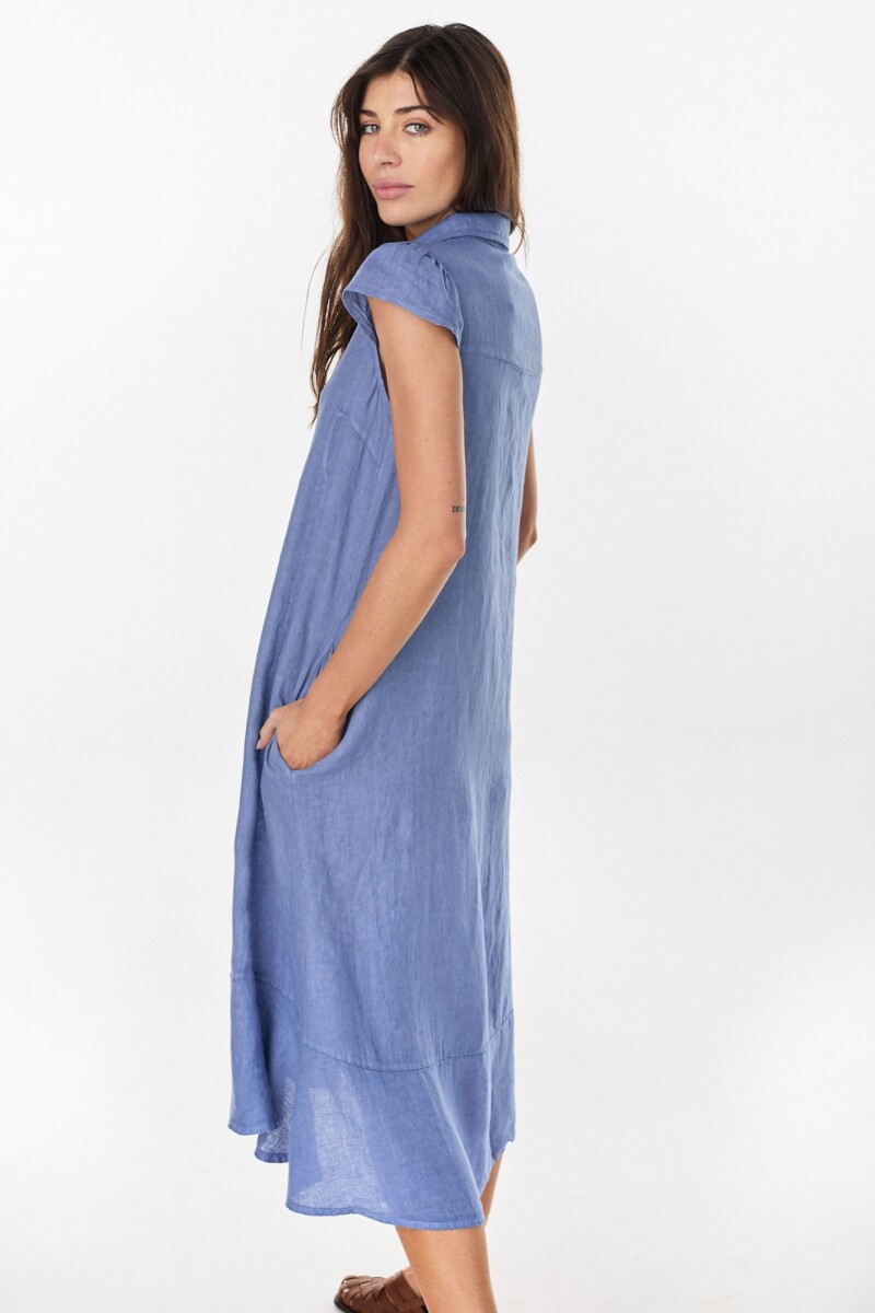Vestido New Budha Celeste