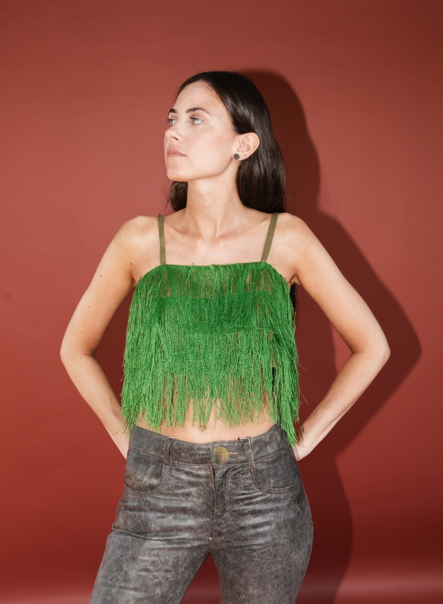 Raphia Top - Verde 