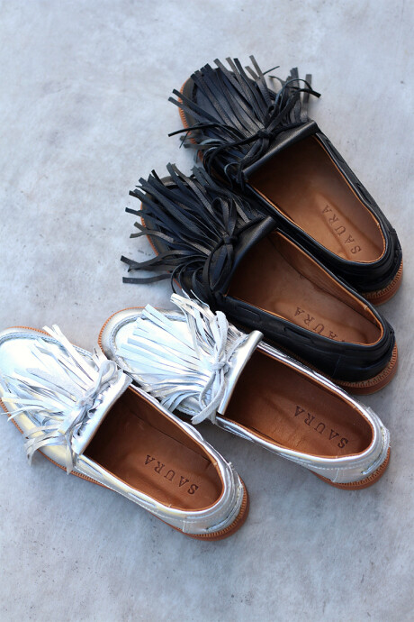 Mocasin Hendrix Plateado