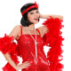 Boa De Plumas Rojo