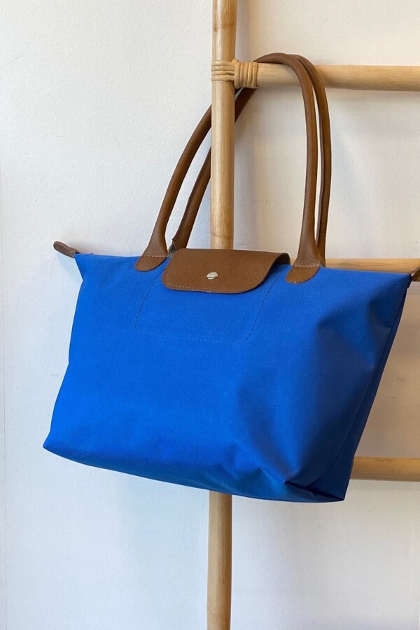 Bolso plegable Azul Bolita