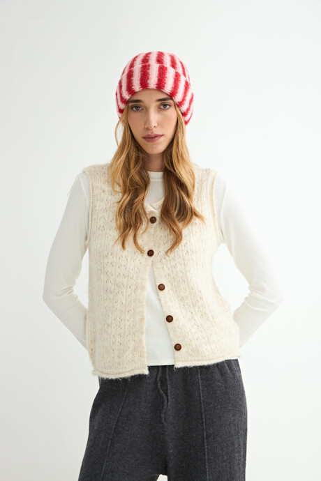 CHALECO ARTEMISIA BEIGE