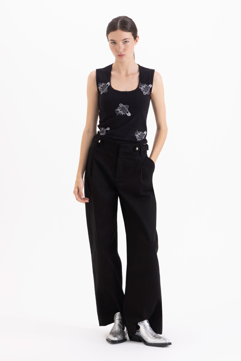 TOP FRAISE Negro