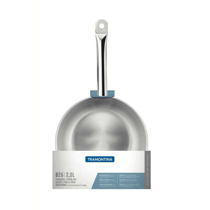 Sarten modelo Profesional, 26cms en acero inoxidable Sarten modelo Profesional, 26cms en acero inoxidable
