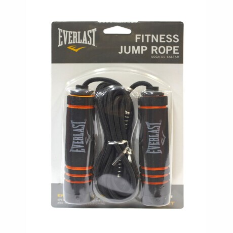 Cuerda de Saltar Everlast Negro / Naranja