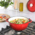 Olla Hierro Fundido Esmaltada 22cm OLLA FIRE KING HIERRO 22CM ROJA