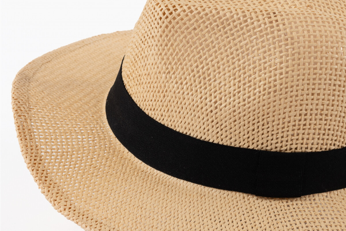 SOMBRERO PAPEL DE ARROZ 1807 Beige