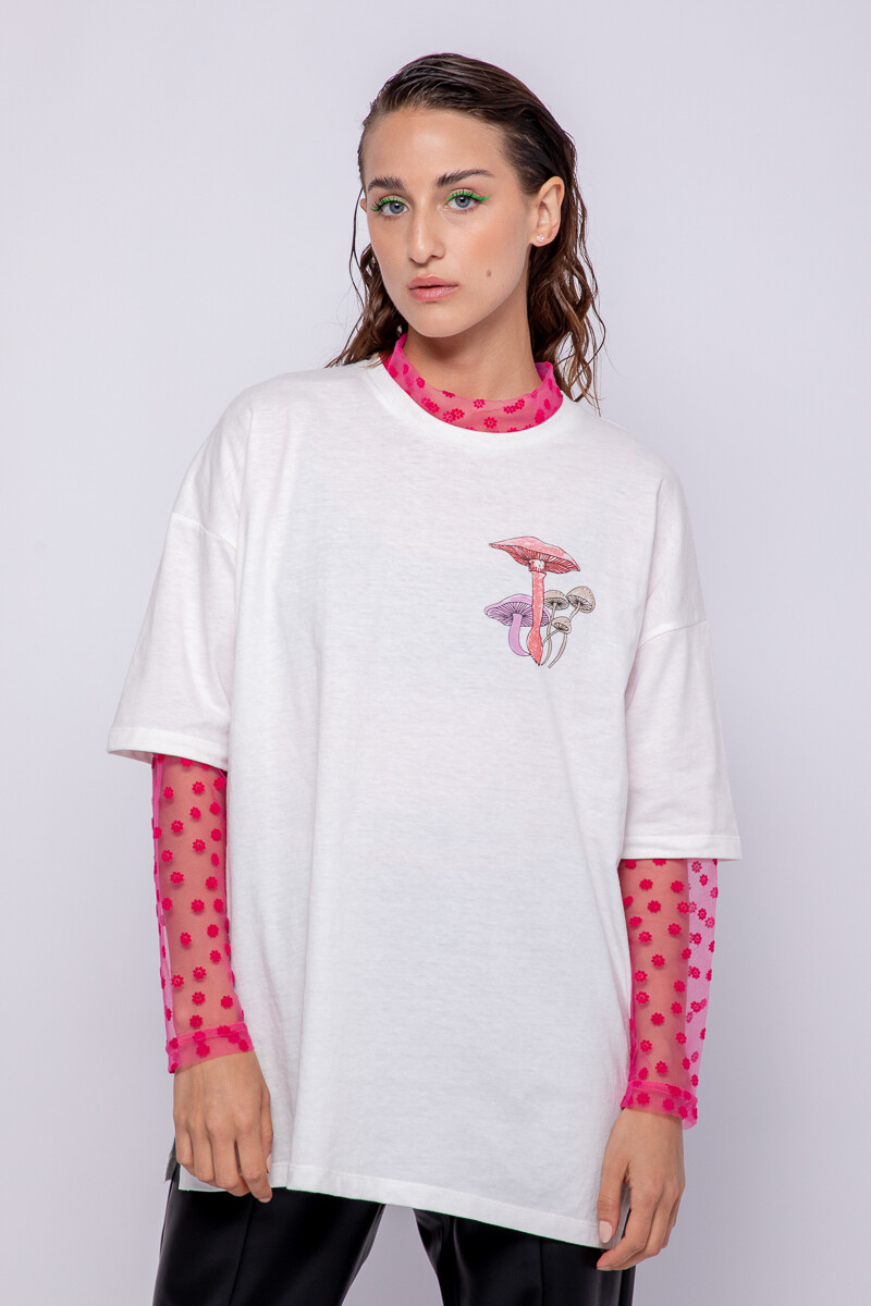 REMERA MUSH Crudo
