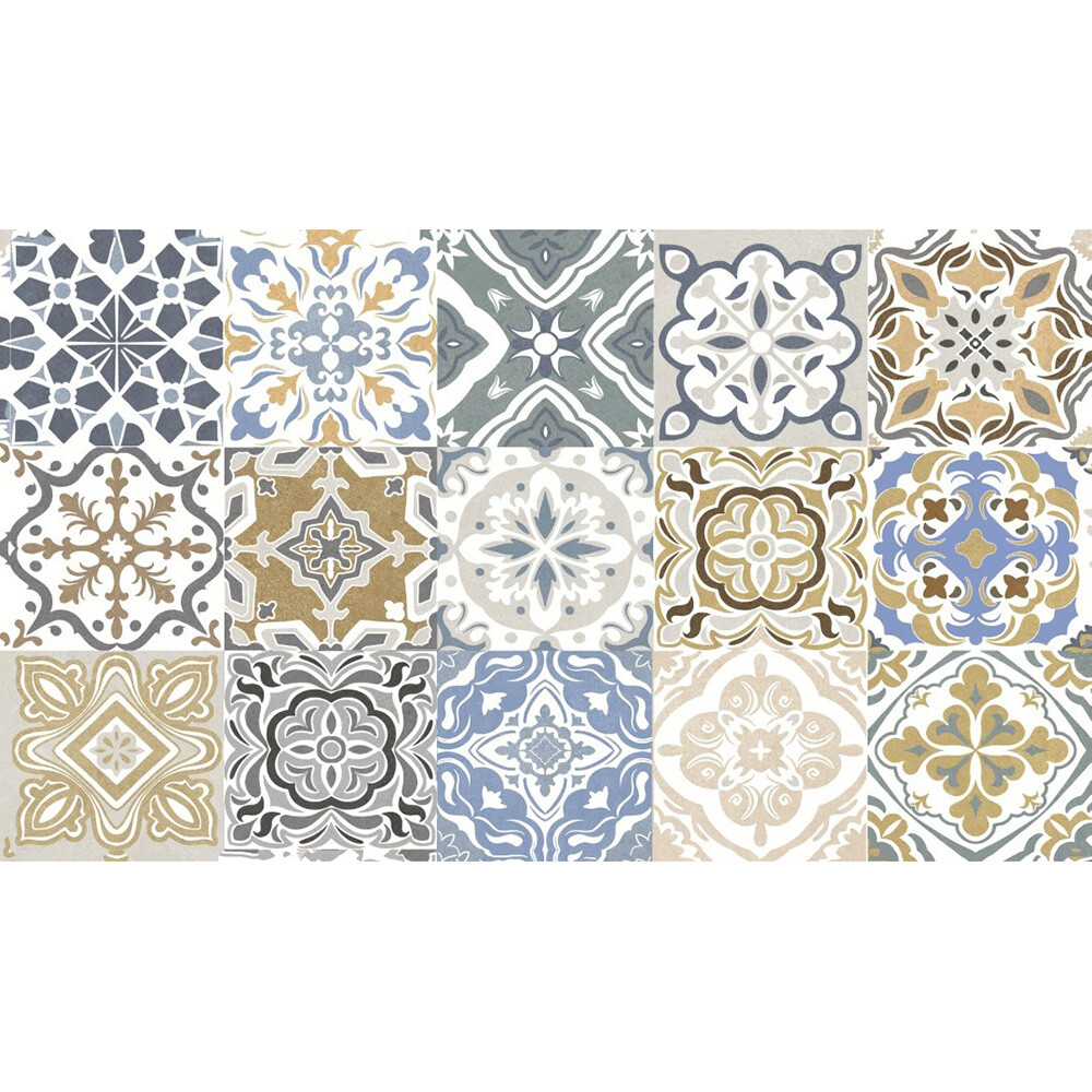 REVESTIMIENTO DECORADO ESTORIL HD "A" 31X56 CM Revestimiento Decorado Estoril Hd "a" 31x56 Cm