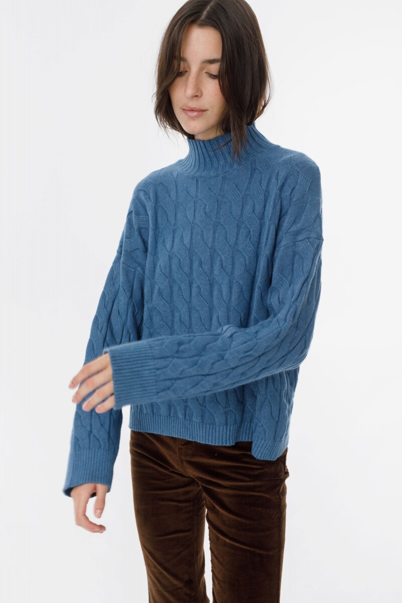 Sweater New Cagliari Azul