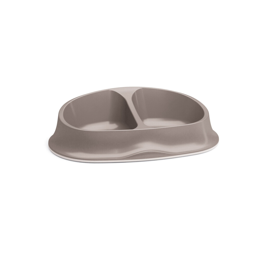 COMEDERO CHIC DOBLE GRIS PARDO COMEDERO CHIC DOBLE GRIS PARDO