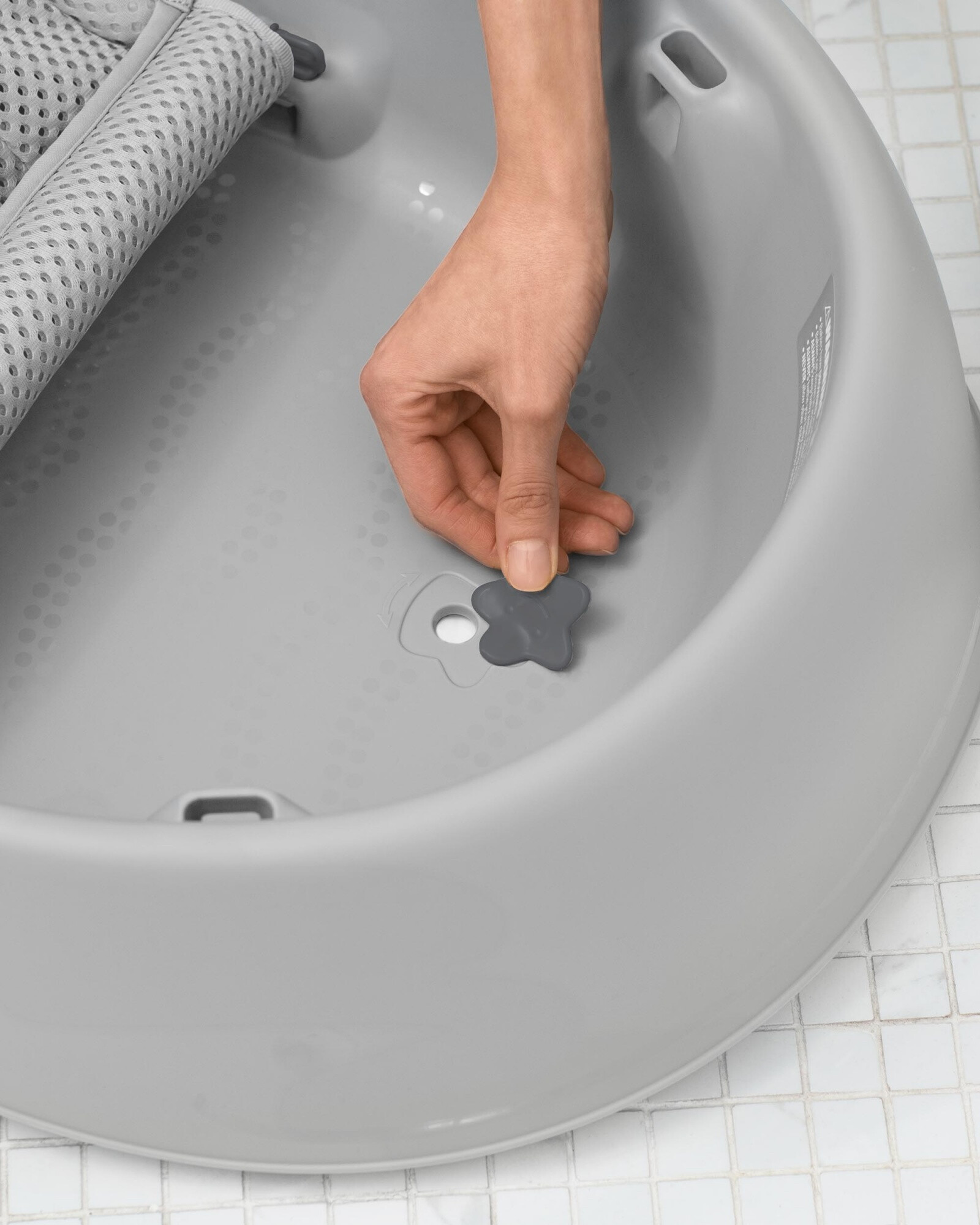 Bañera tres etapas, gris Bañera tres etapas, gris
