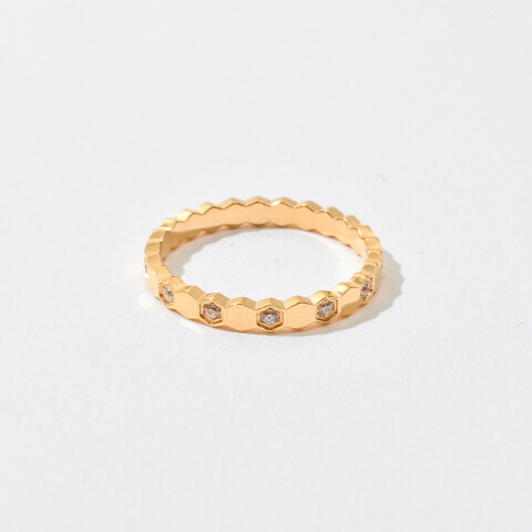 ANILLO FAUSTINA DORADO ANILLO FAUSTINA DORADO