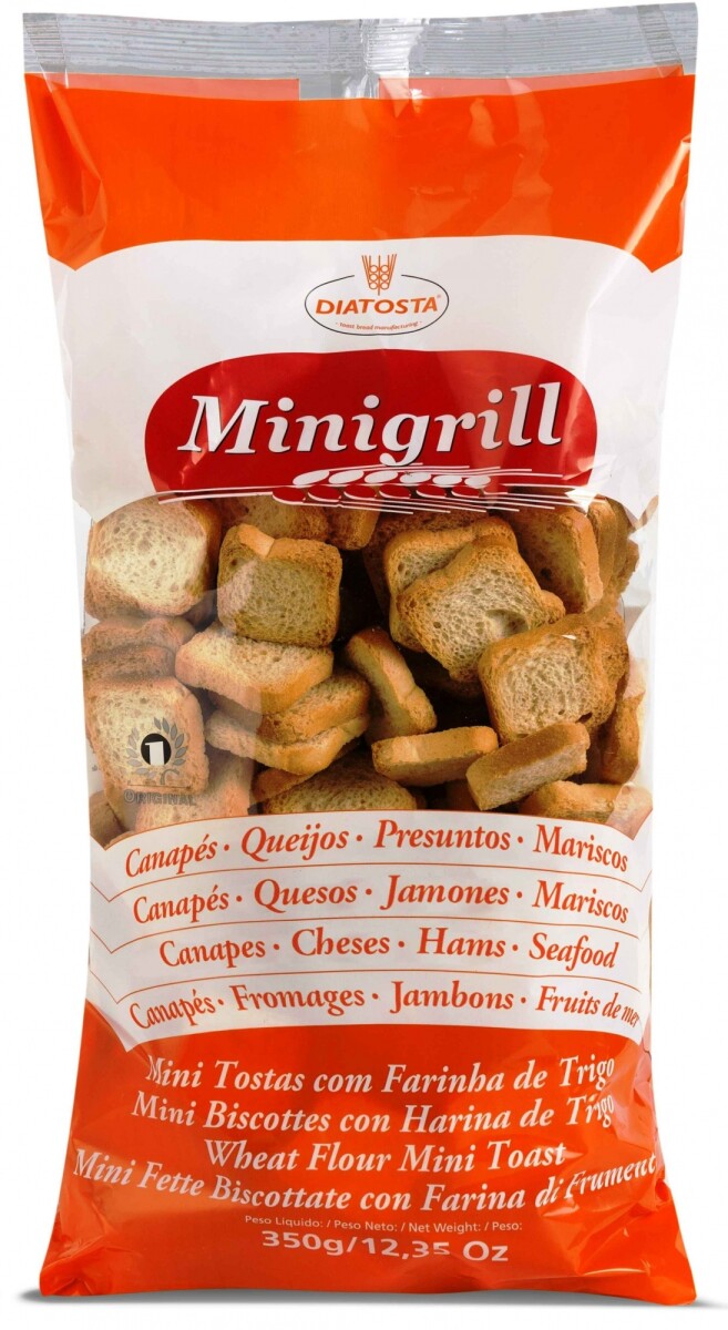 TOSTADA DIATOSTA MINIGRILL 350G CLASICA 