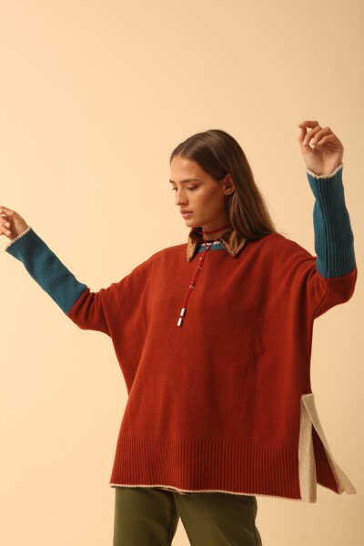 BUZO PAMELI FW24 Terracota Y