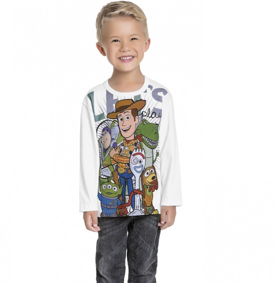 Camiseta para niños Toy Story BLANCO