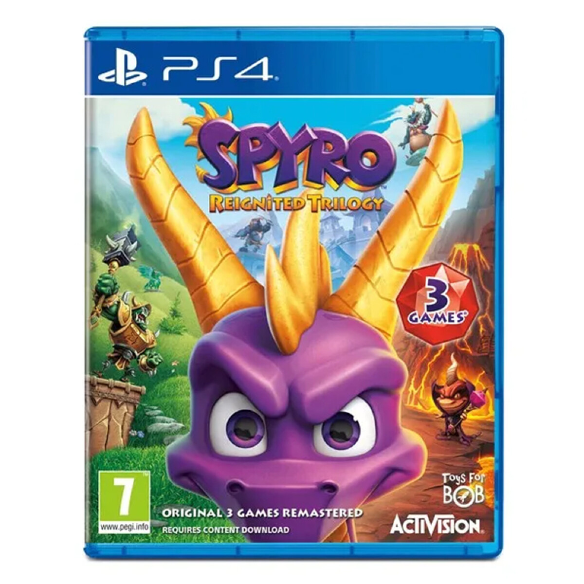 Jueo Para PS4 Spyro Reignited Trilogy - Unica 