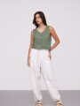 Pantalon Greko Blanco