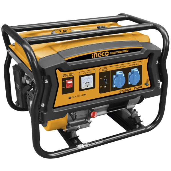 GENERADOR 3.5 KW INGCO GE35006 INDUSTRIAL A NAFTA GENERADOR 3.5 KW INGCO GE35006 INDUSTRIAL A NAFTA