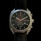 Reloj Mauer Sandblasted Silver 44 mm Obsidian