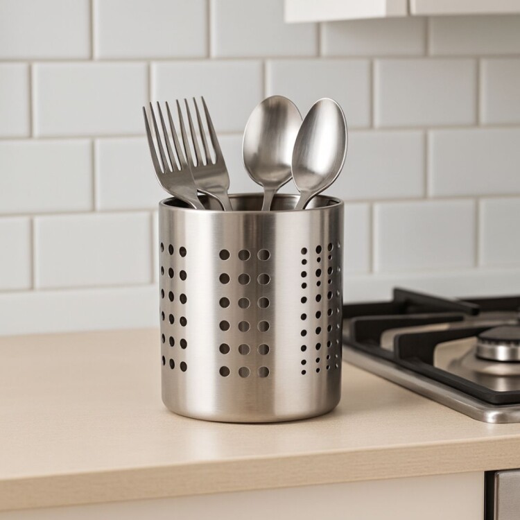 ESCURRIDOR DE CUBIERTOS ACERO INOXIDABLE CORRINA 10X13CM ESCURRIDOR DE CUBIERTOS ACERO INOXIDABLE CORRINA 10X13CM