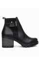 Bota Pegada Dama Cuero 281302 Negro