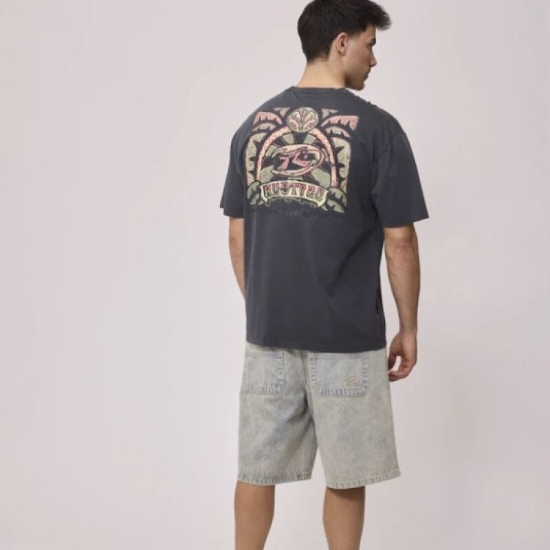 Remera MUNKE Rusty Gris