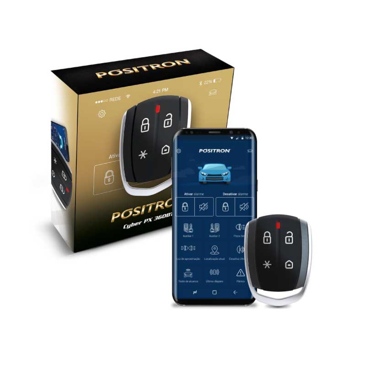 Alarma Para Auto Pst Iam Px360bt Exp 