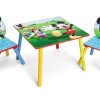 Juego de mesa y 2 sillas para niños Mickey Mouse Disney Juego de mesa y 2 sillas para niños Mickey Mouse Disney