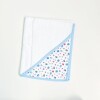 Toalla para bebé Gazapos Blanco/celeste
