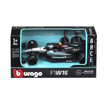 Auto Burago F1 1/43 Mercedes Lewis Hamilton #44