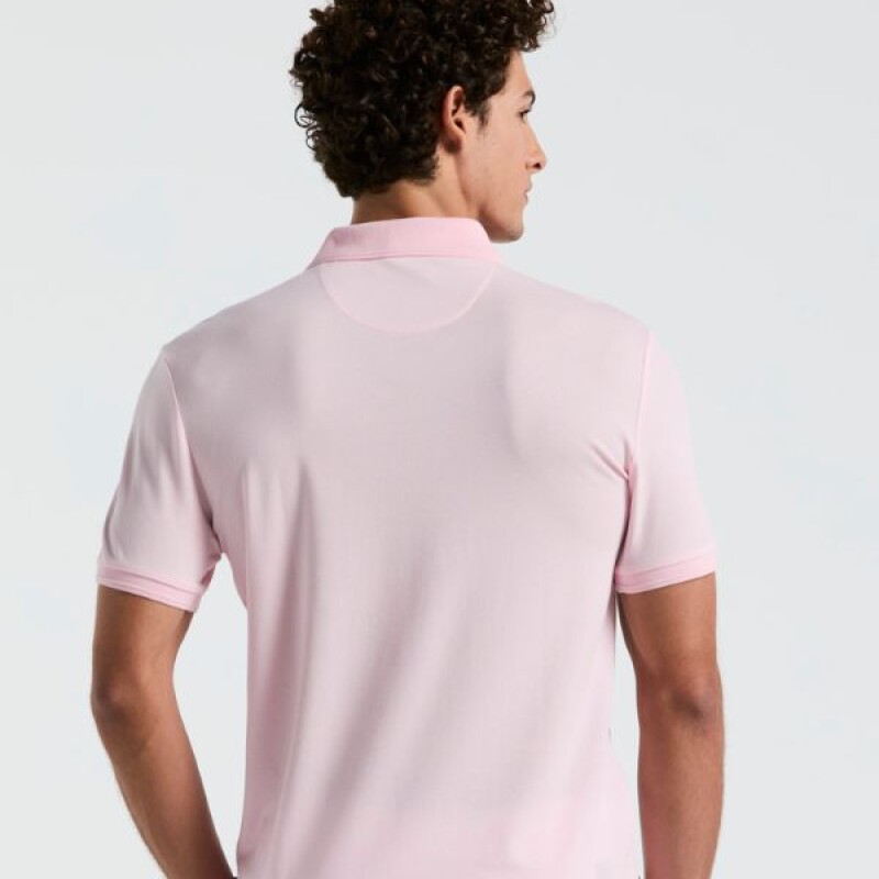 Polo Daddy Org Intrlck Sticker Penguin Rosado