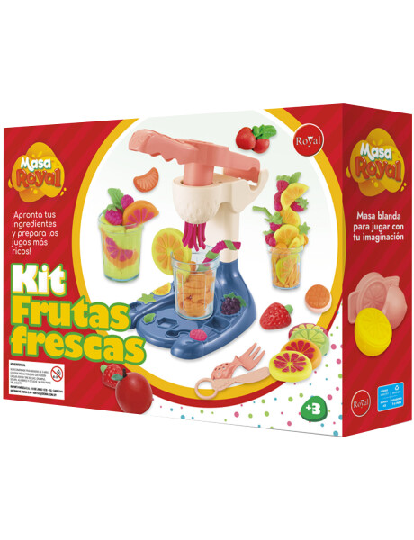 Juego set de masa para moldear infantil Royal kit de frutas frescas Juego set de masa para moldear infantil Royal kit de frutas frescas