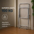 Silla Plegable ComboHome Plia Umea Pack X4 Plateada