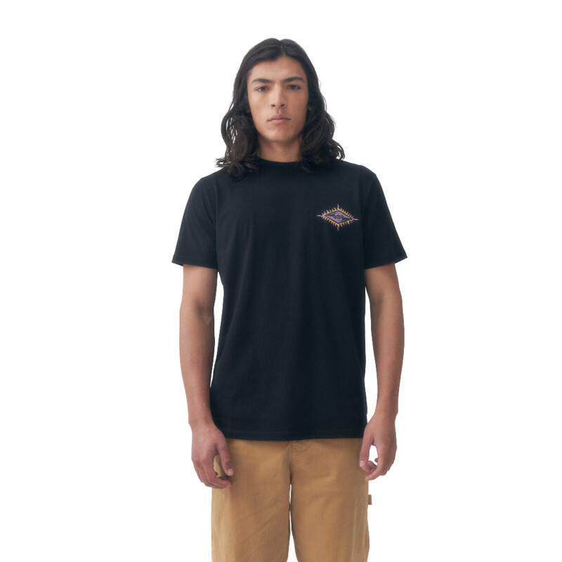 Remera Quiksilver Beach Blast - Negro Remera Quiksilver Beach Blast - Negro