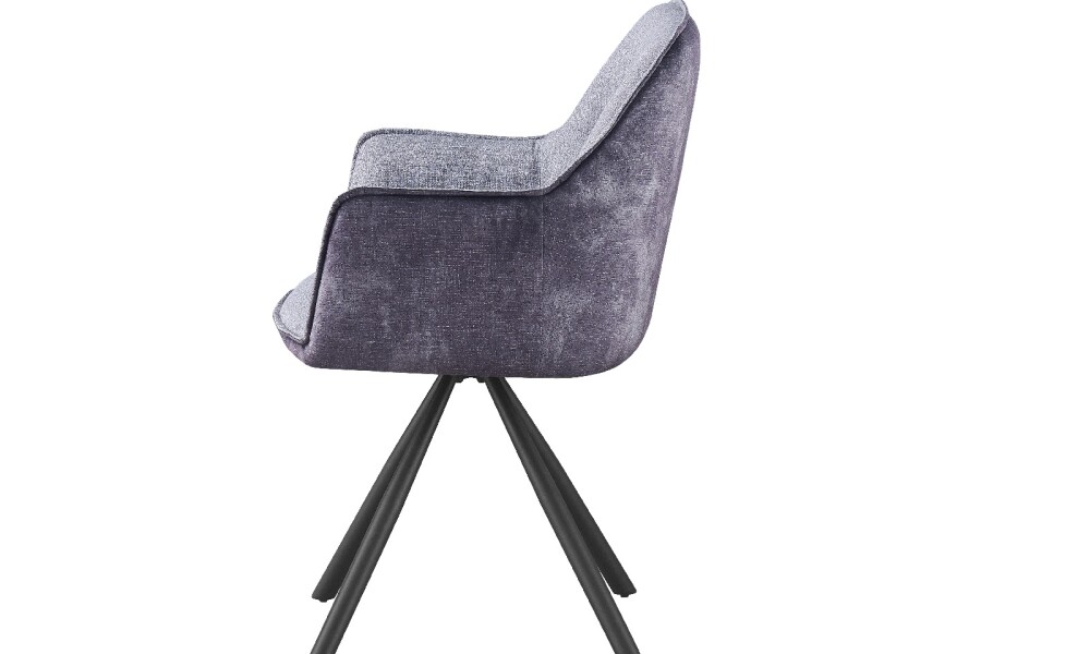 Butaca LETY Giratoria Gris