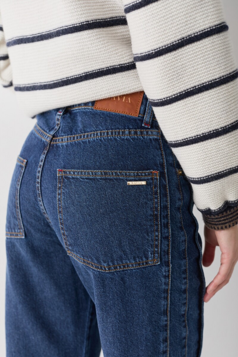 JEAN STRAIGHT BALL Azul