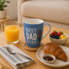 Taza de Cerámica 340ml Día del Padre Celeste