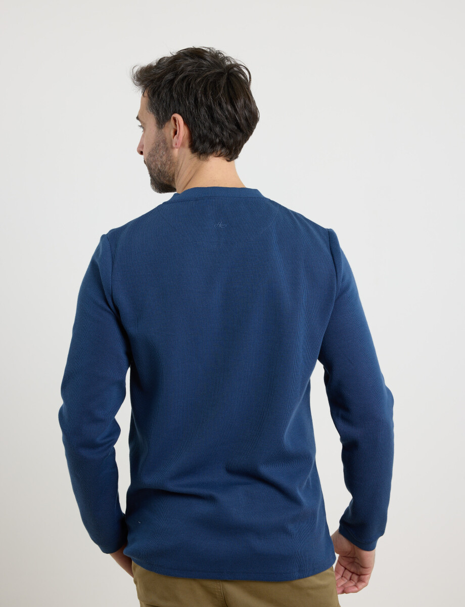 520911 T-SHIRT HARRY Azul Piedra