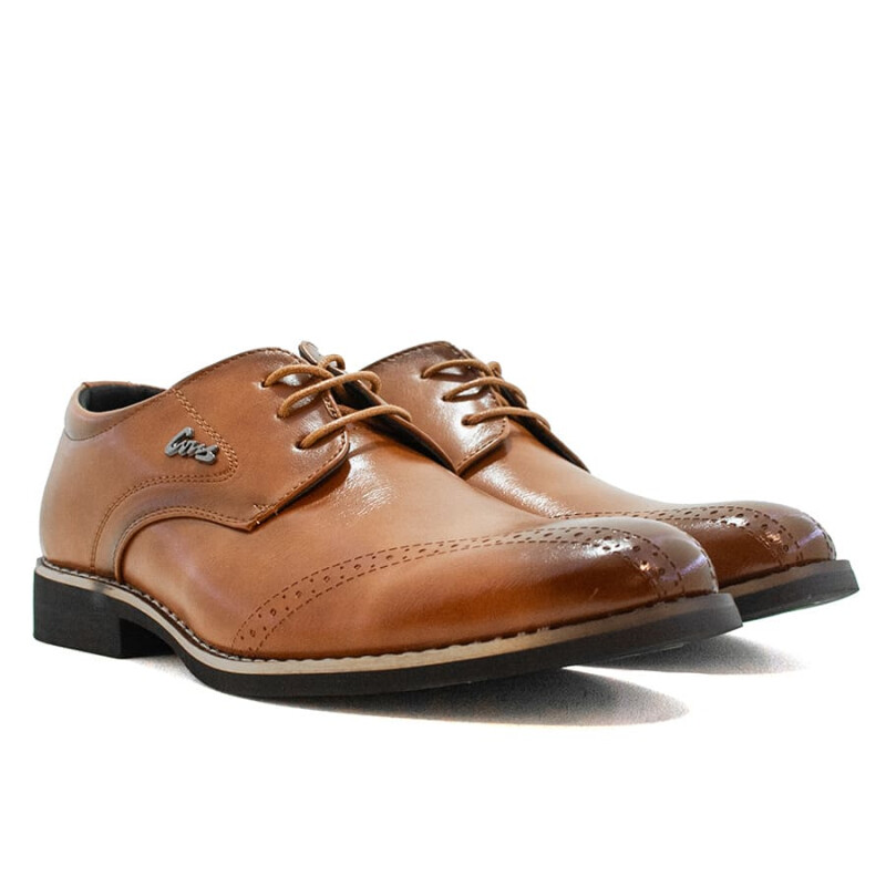Zapato Starsax Acordonado de Hombre - FD03M Negro