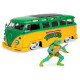 Tortugas Ninja Leonardo Jada + Volkswagen Combi Tortugas Ninja Leonardo Jada + Volkswagen Combi