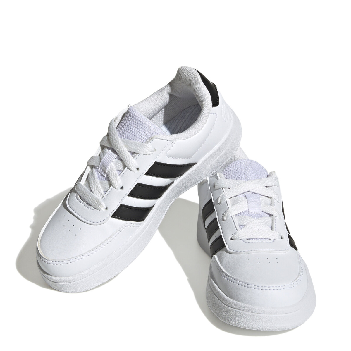 Championes de Niños Adidas Breaknet Lifestyle Court - Blanco - Negro 