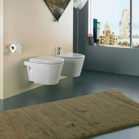 BIDET MONOCOMANDO CROMO BRILLO DEERFIELD 40MM CON CROMO