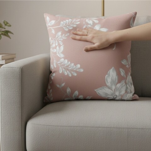Almohadón Decorativo 45x45 cm - Flores 02 – Cojín Suave para Cama y Living Almohadón Decorativo 45x45 cm - Flores 02 – Cojín Suave para Cama y Living