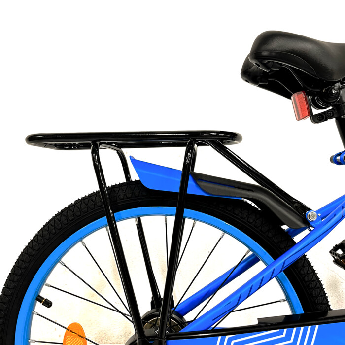 Bicicleta infantil rodado 20 Sin Canasto Azul