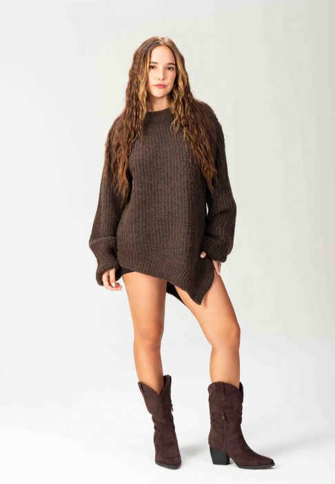 Sweater Escencia Chocolate