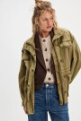 CHAQUETA UTILITY ARYA Verde