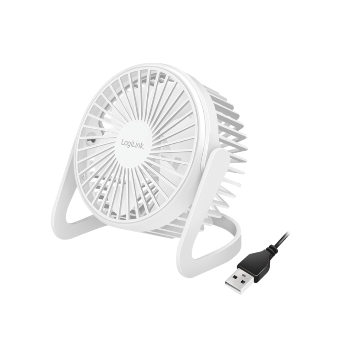 VENTILADOR MINI 8" CON USB PARA MESA 